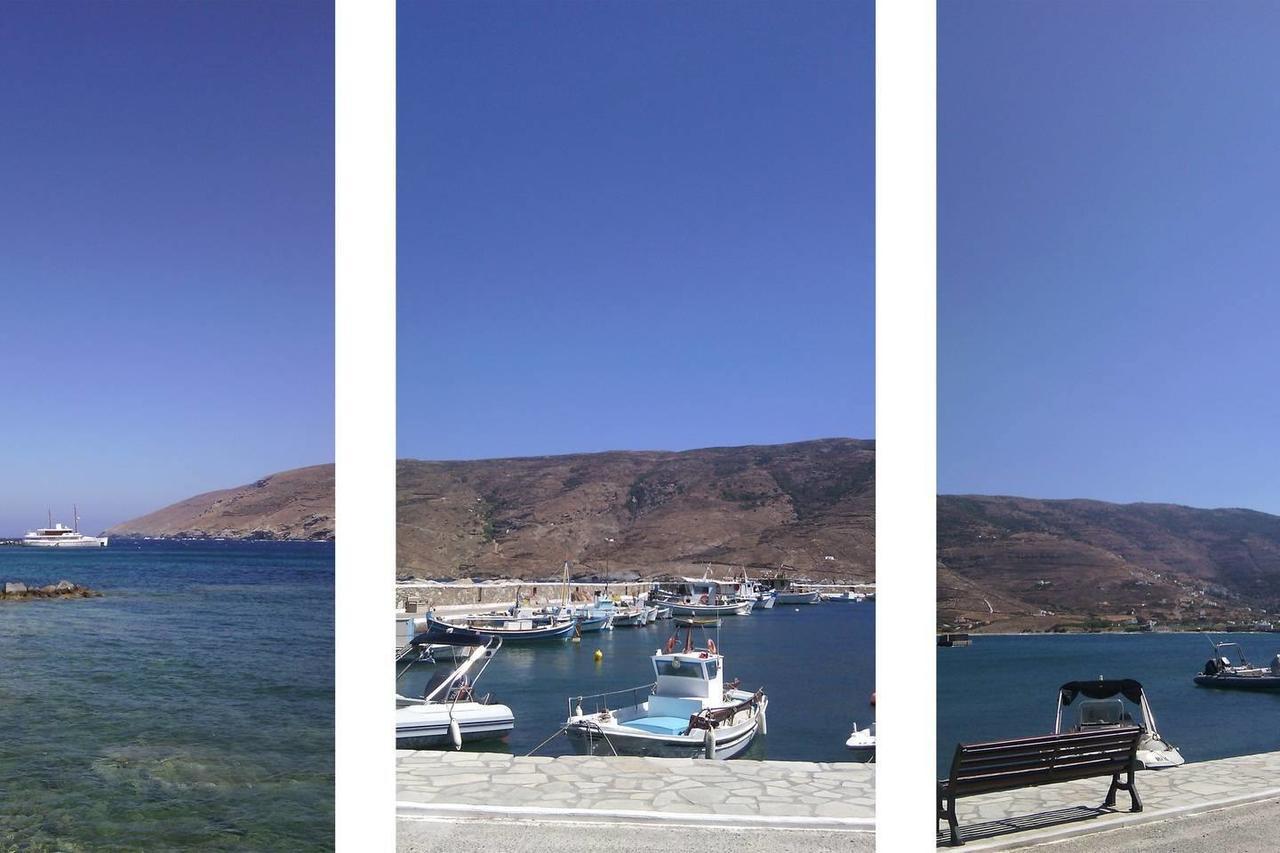 "Aura" Apt In Stone Tower 1690 • Andros Aidonia  المظهر الخارجي الصورة